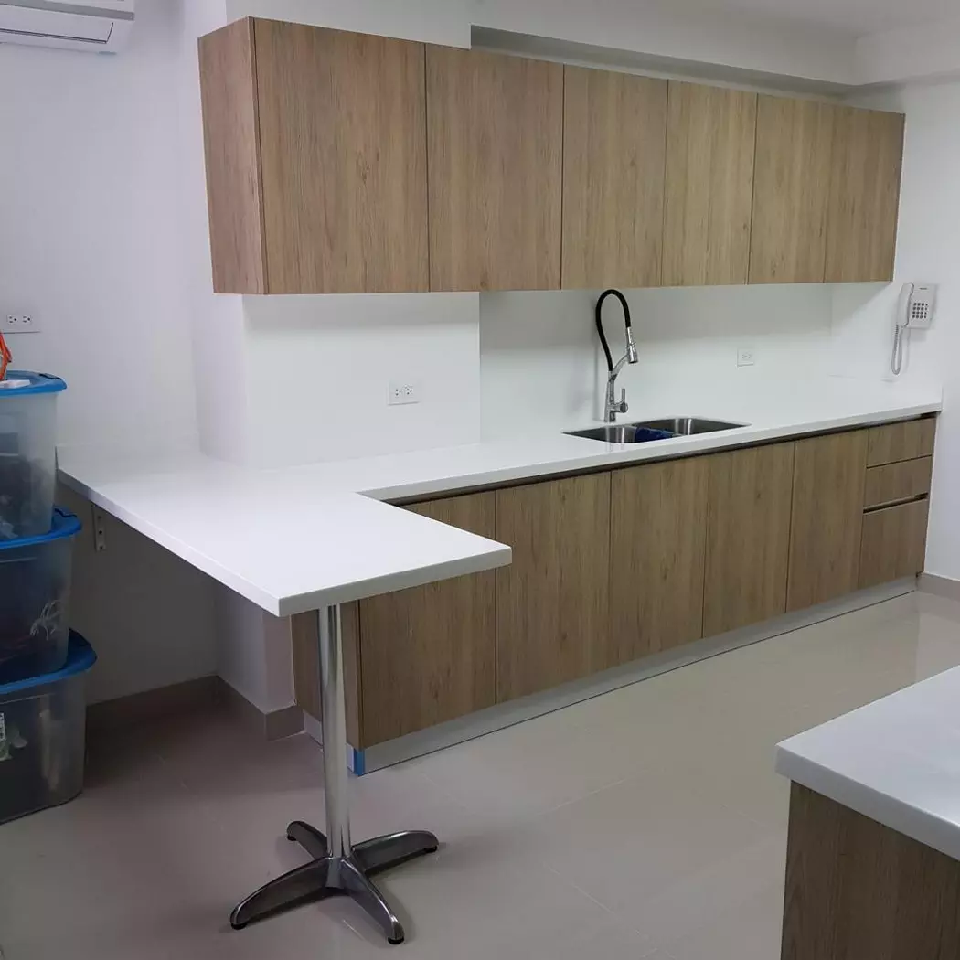 Wooden Island Kitchen